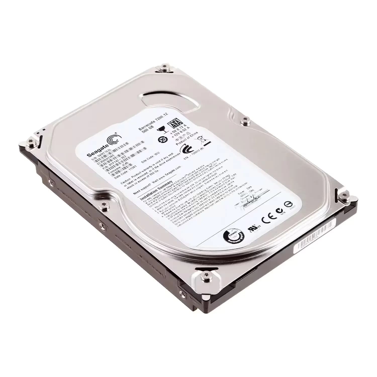 Acessório · Seagate HD Seagate Pipeline Pull 500GB 3.5" SATA 2 5900RPM - ST3500312CS
