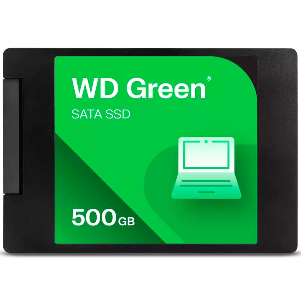 Acessório · SSD Interno WD SATA 500GB Green – WDS500G5G0A - Roma Shopping - Seu Destino para Compras no Paraguai