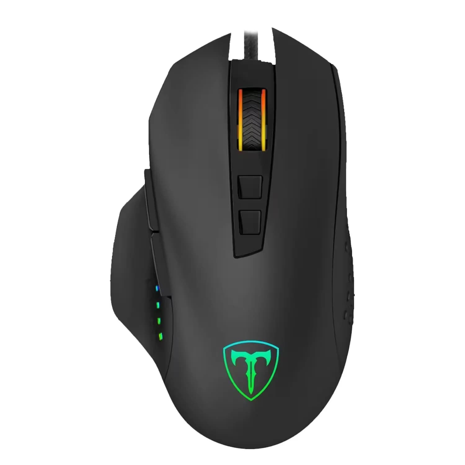 T-Dagger Mouse Gamer T-Dagger T-TGM203 Warrant Officer Gaming RGB com Fio 4800 DPI - Preto
