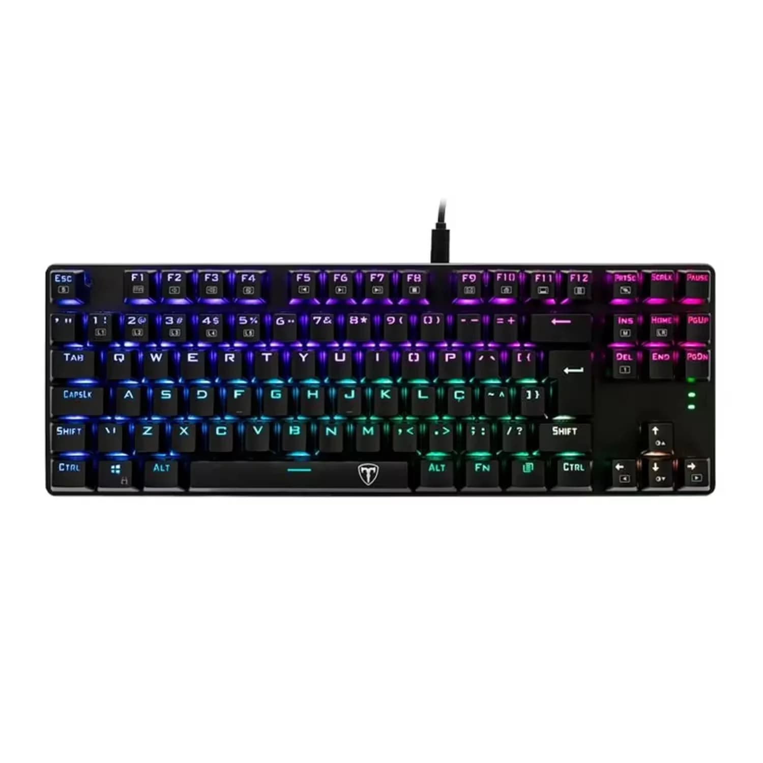 T-Dagger Teclado Gamer T-Dagger Bora RGB - Vermelho T-TGK315-RD