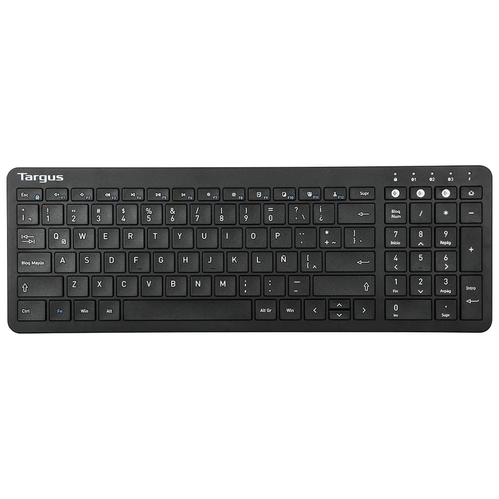 Teclado Bluetooth Antimicrobiano Targus AKB863ES Espanhol - Preto - Roma Shopping - Seu Destino para Compras no Paraguai