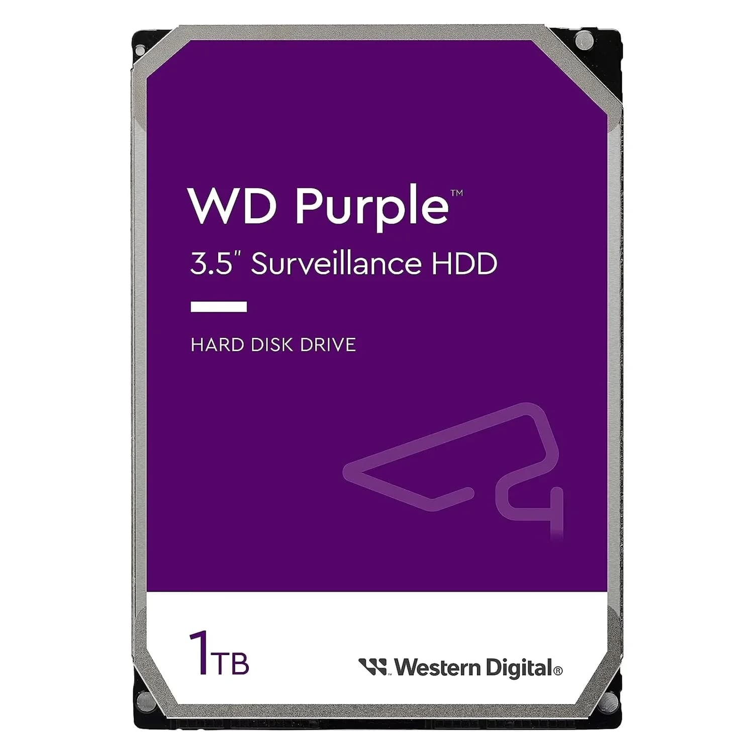 Acessório · Western Digital HD Western Digital WD Purple Surveillance 1TB 3.5" SATA 3 5400PRM - WD10PURZ (Garantia Brasil)