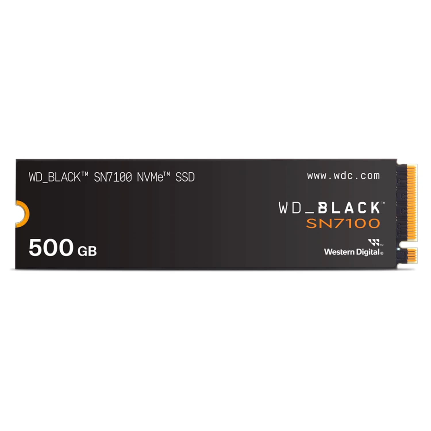 Acessório · Western Digital SSD M.2 Western Digital WD Black SN7100 500GB NVMe PCIe Gen4 - WDS500G4X0E