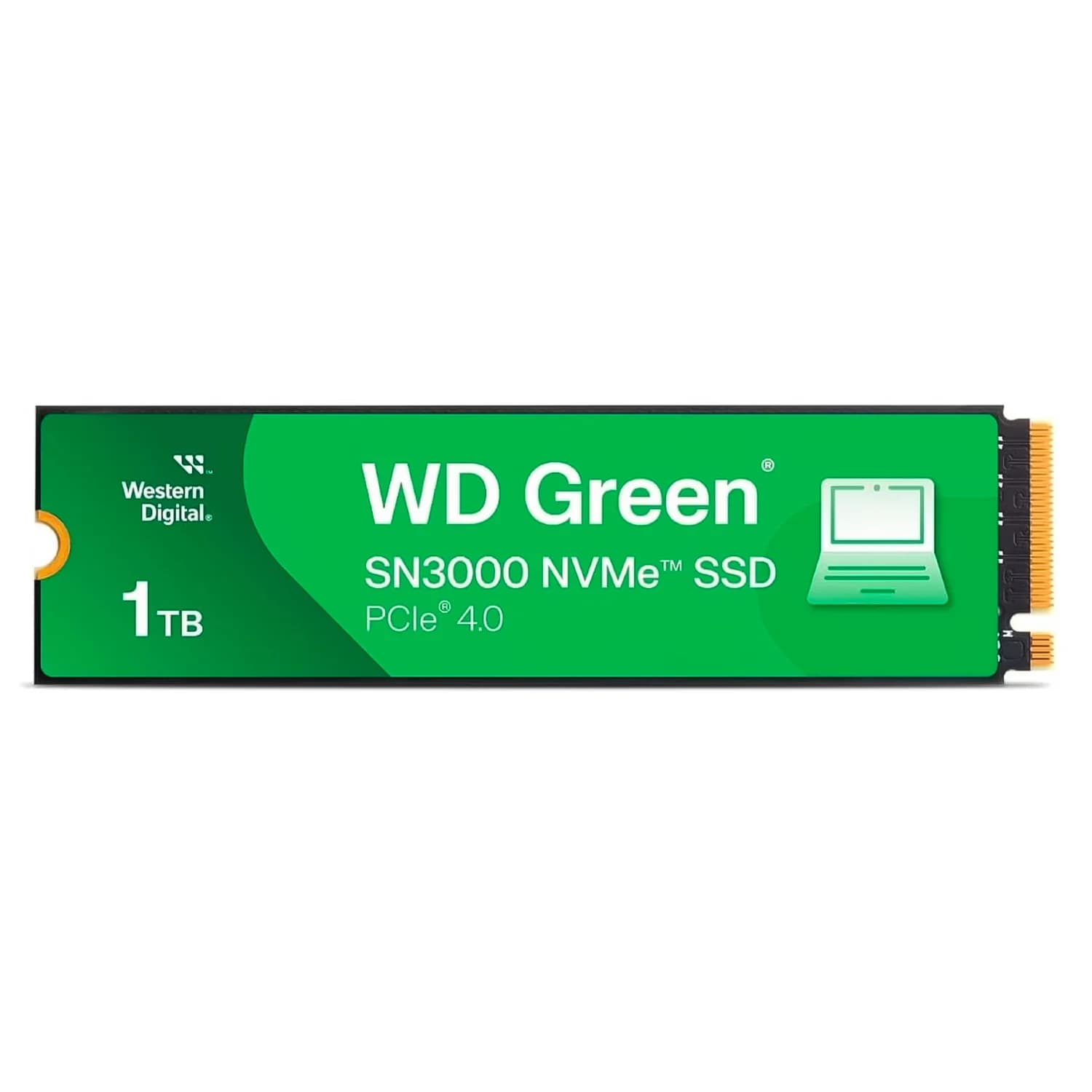 Acessório · Western Digital SSD M.2 Western Digital WD Green SN3000 1TB NVMe PCIe Gen4 - WDS100T4G0E