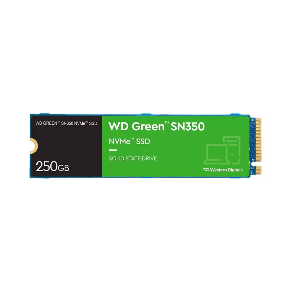 Acessório · Western Digital Ssd M.2 Western Digital Wd Green Sn350 Nvme 250 Gb Wds250 G2 G0 C