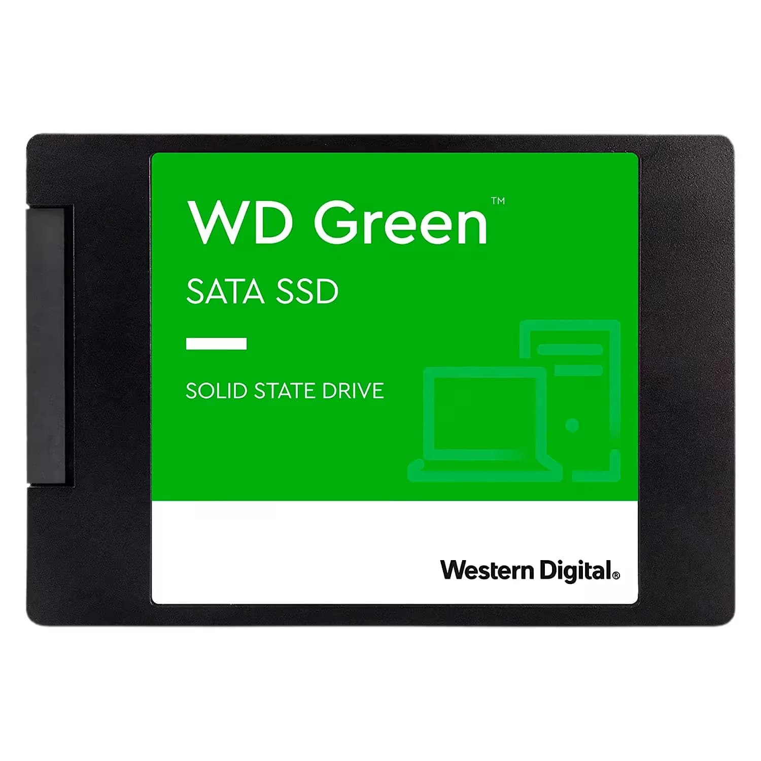 Acessório · Western Digital SSD Western Digital Green 1TB 2.5" SATA 3 - WDS100T3G0A