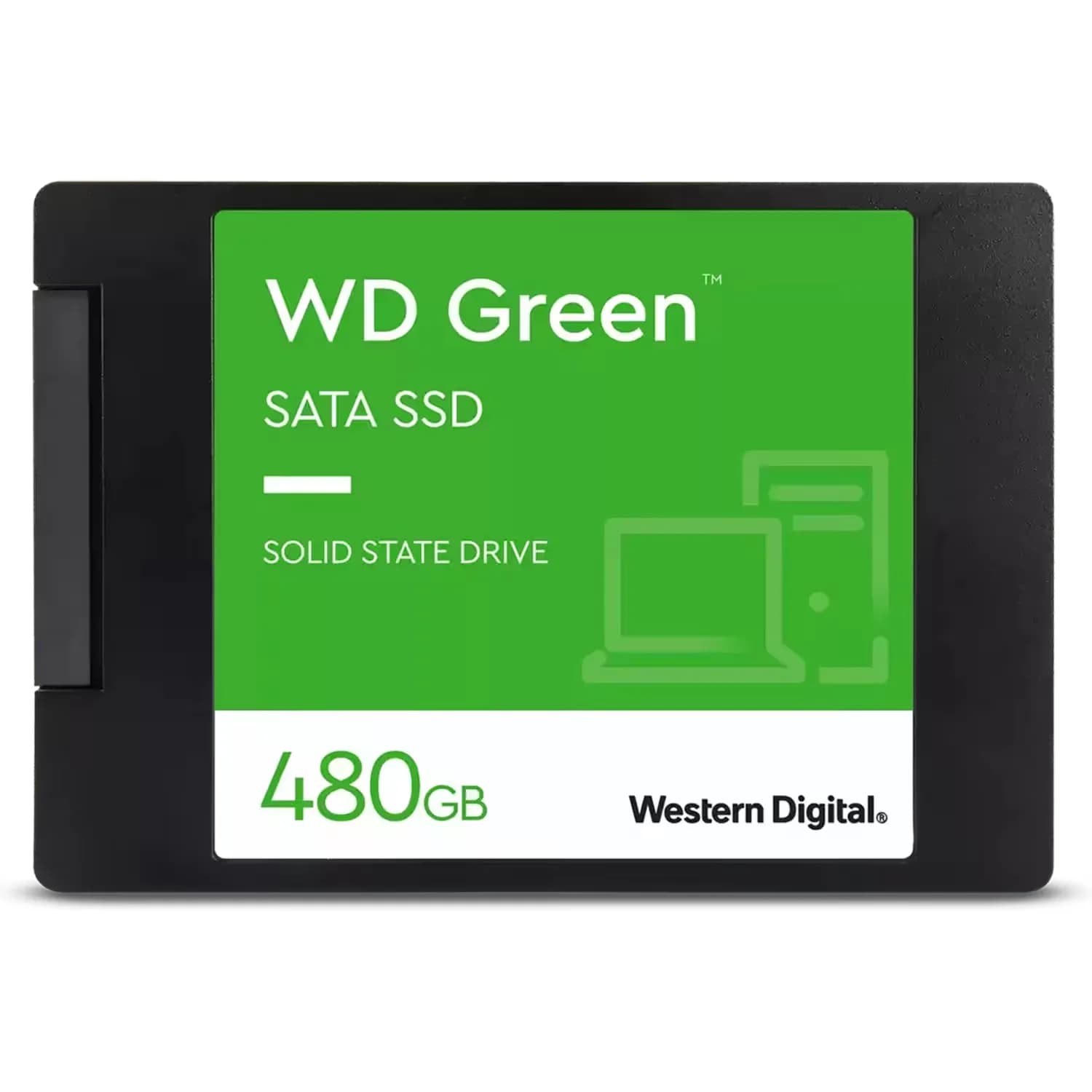 Acessório · Western Digital SSD Western Digital Green 480GB 2.5" SATA 3 - WDS480G3G0A