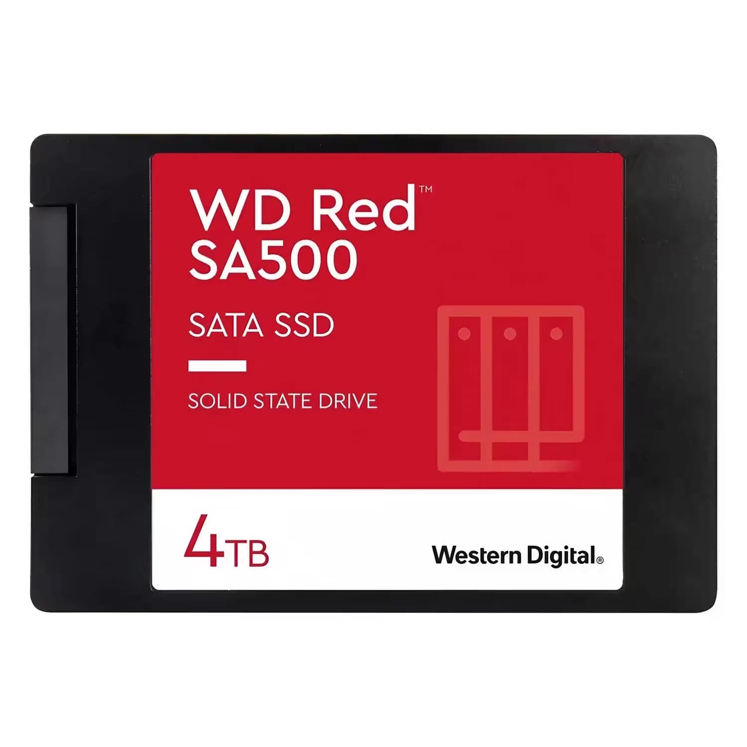 Acessório · Western Digital SSD Western Digital Red NAS SA500 4TB 2.5" SATA 3 - WDS400T2R0A