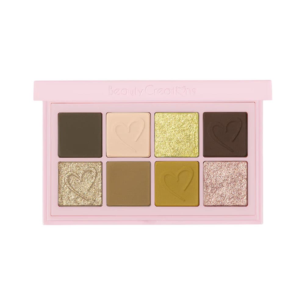 Beauty-Creations Paleta de Sombras Beauty Creations Duet Mini Snap Modern Greens