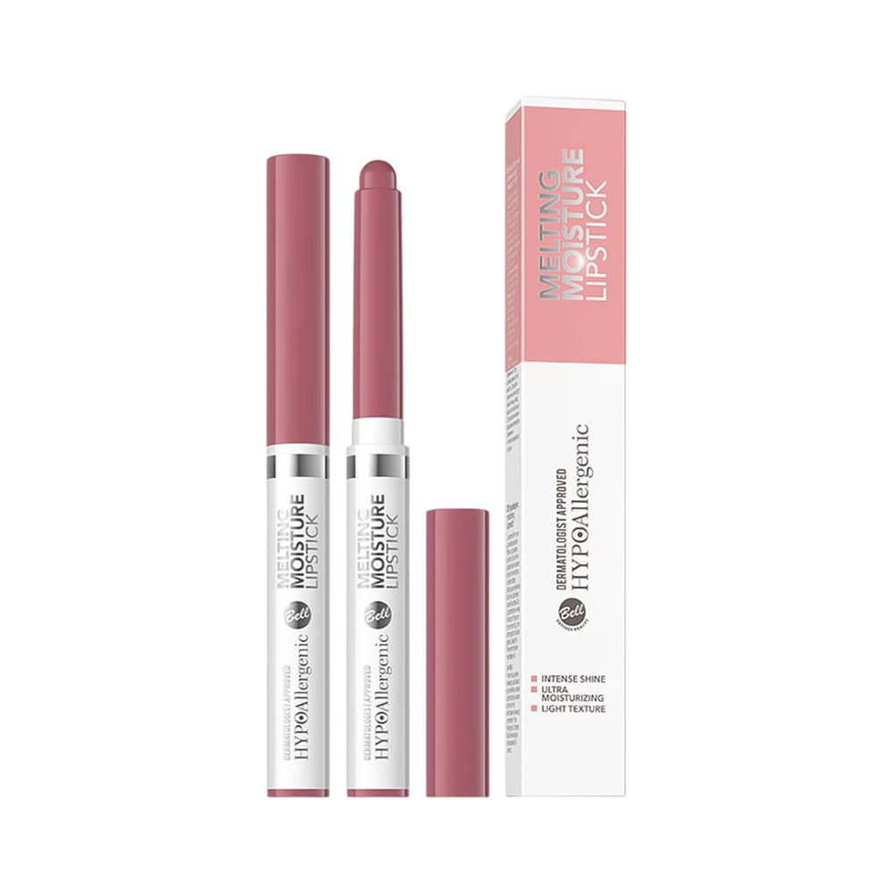 Bell Lápiz Labial Bell Hypoallergenic Melting Moisture 006 Mauve Pink 1,5 Gr