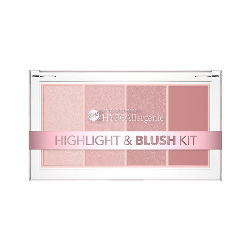 Bell Paleta Bell Hypoallergenic Highlight &Amp; Blush Kit 01 20 Gr