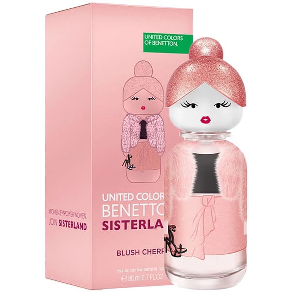 Benetton Perfume Feminino Benetton Sisterland Blush Cherry Edp 80 Ml