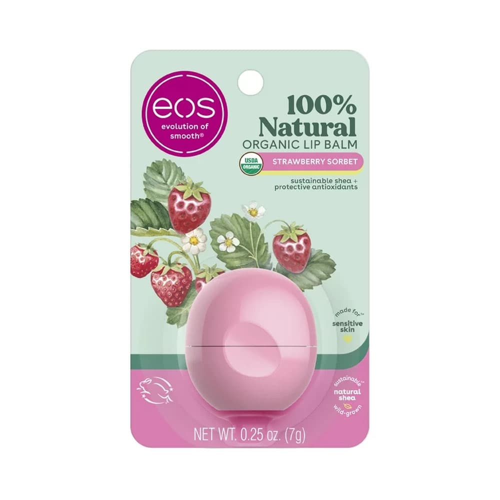 Eos Protector Labial Eos Lip Balm Strawberry Sorbet 7G
