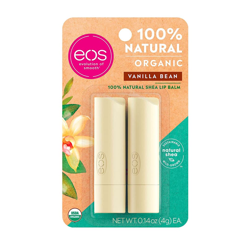 Eos Protector Labial Eos Stick 2 Pack Vanilla Bean 4G