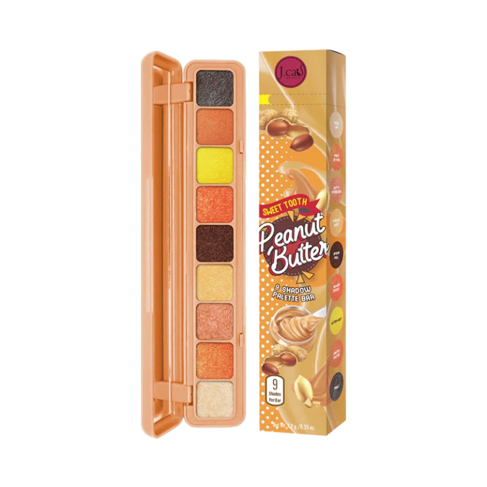 Jcat Paleta de Sombras J.Cat Sweet Tooth Bar Stb103 Peanut Butter 7,2 Gr