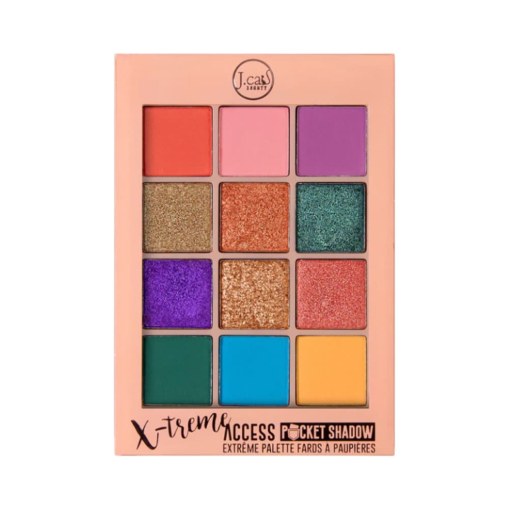 Jcat Paleta de Sombras J.Cat X Treme Access Pocket Xps103 Pops of Paparazzi 10 Gr