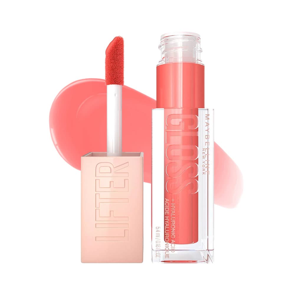 Maybelline Brillo Labial Lifter Gloss with Hyaluronic Acid 22 Peach Ring 5.4 Ml