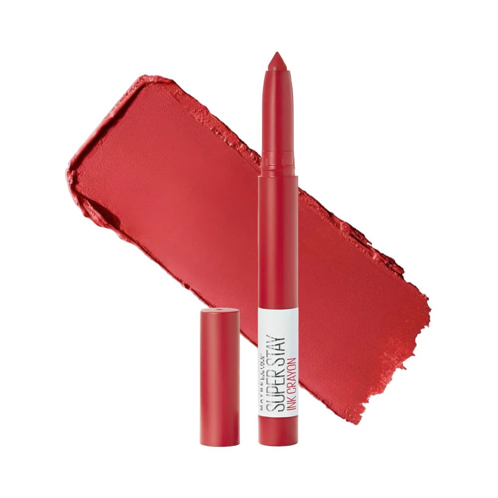 Maybelline Lapiz Labial Superstay Ink Crayon 45 Hustle In Heels 1.2 Gr
