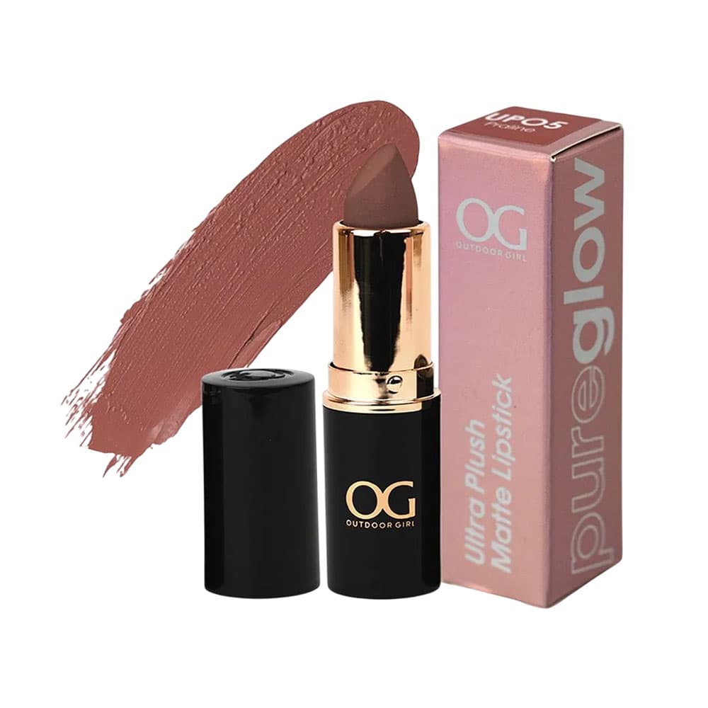 Og Labial Outdoor Girl Pure Glow Ultra Plush Matte Up05 Praline 4 Gr
