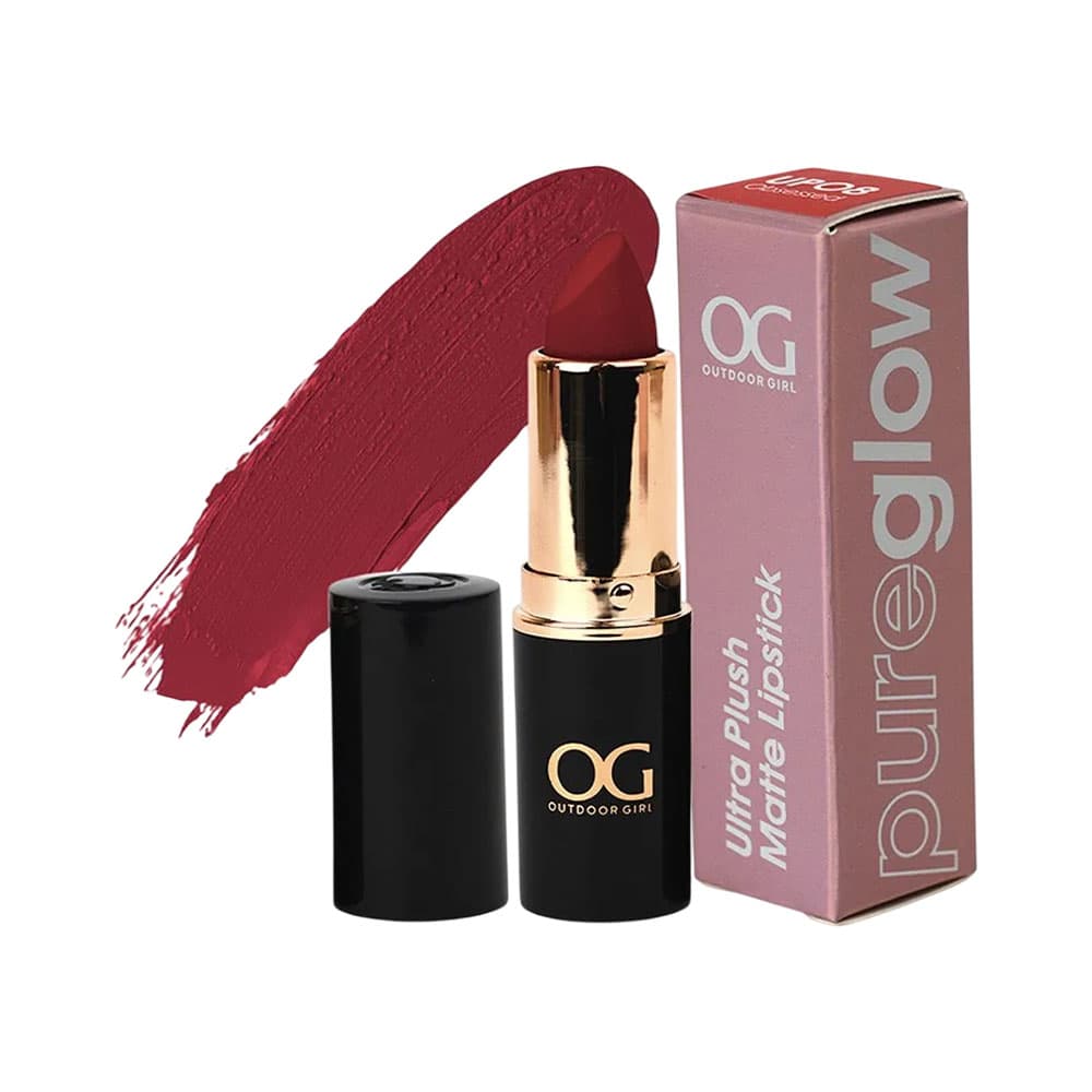 Og Labial Outdoor Girl Pure Glow Ultra Plush Matte Up08 Obsessed 4 Gr