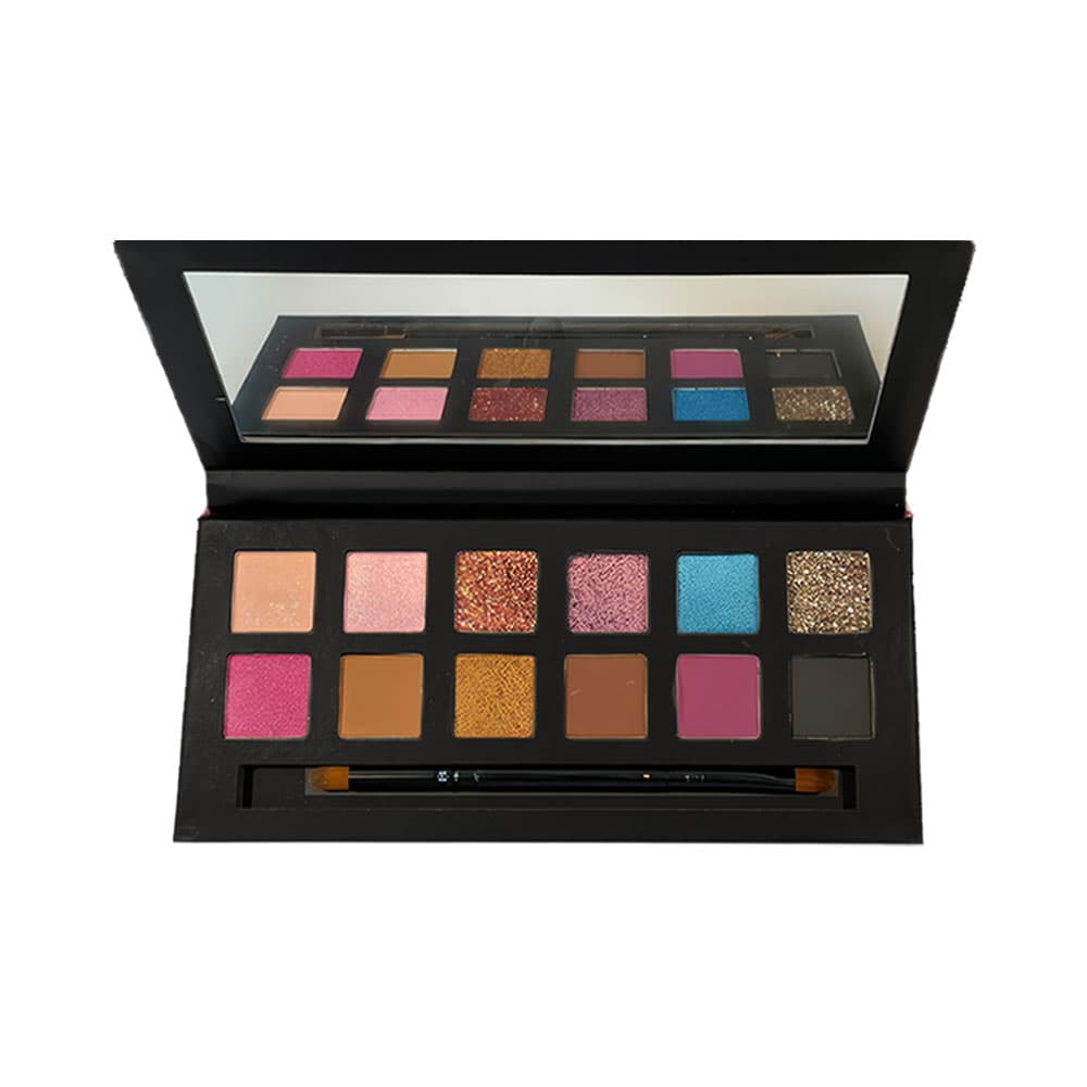 Og Paleta de Sombras Outdoor Girl Giant Star De7182 12 Colores 90 Gr