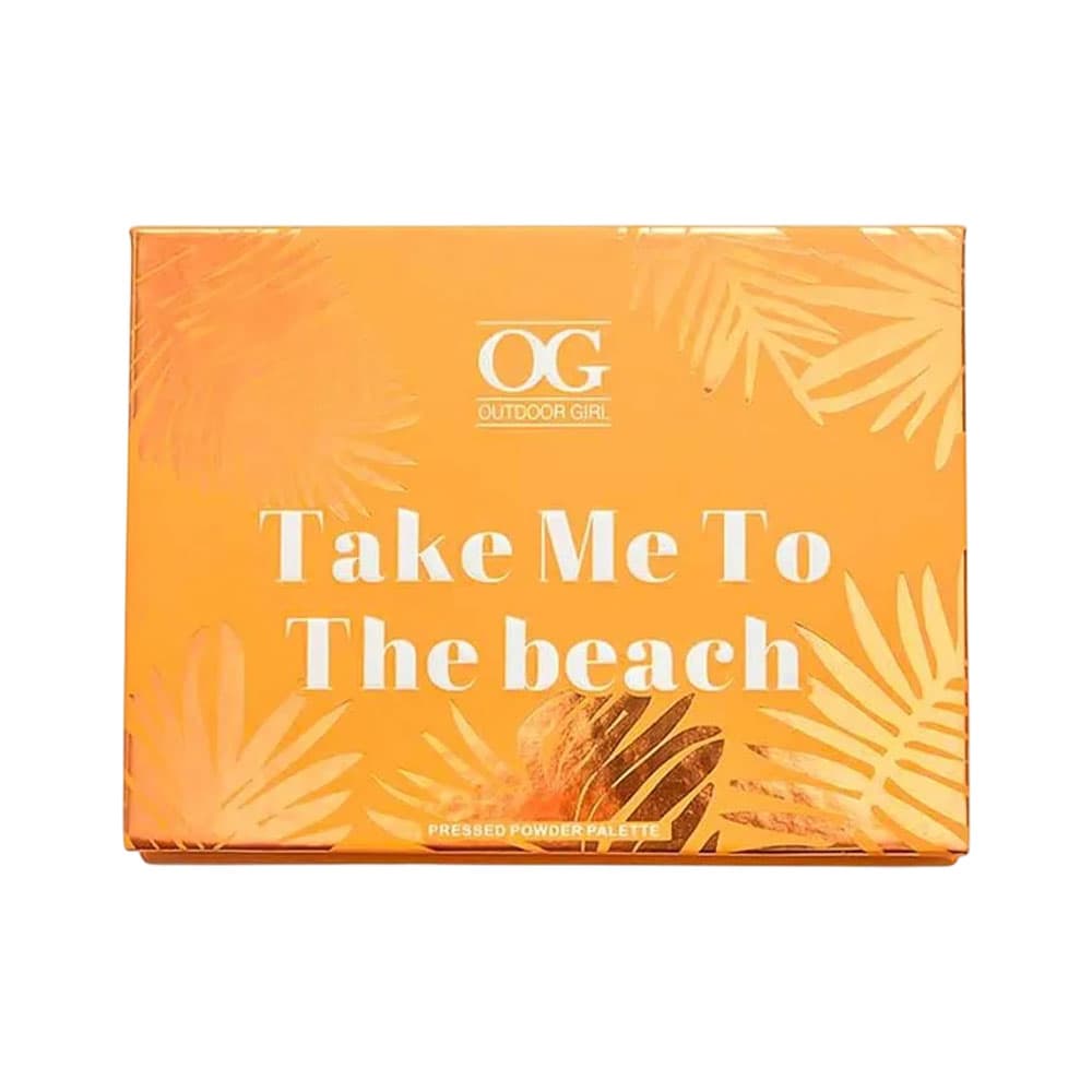 Og Paleta de Sombras Outdoor Girl Take Me To Beach De7178 12 Colores