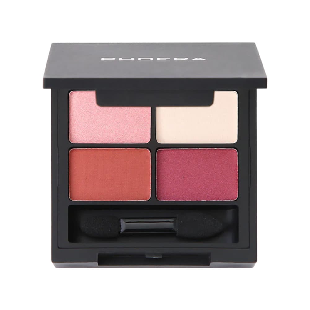Phoera Paleta de Sombras Phoera Four Flawless Mini 03 Rose Dream