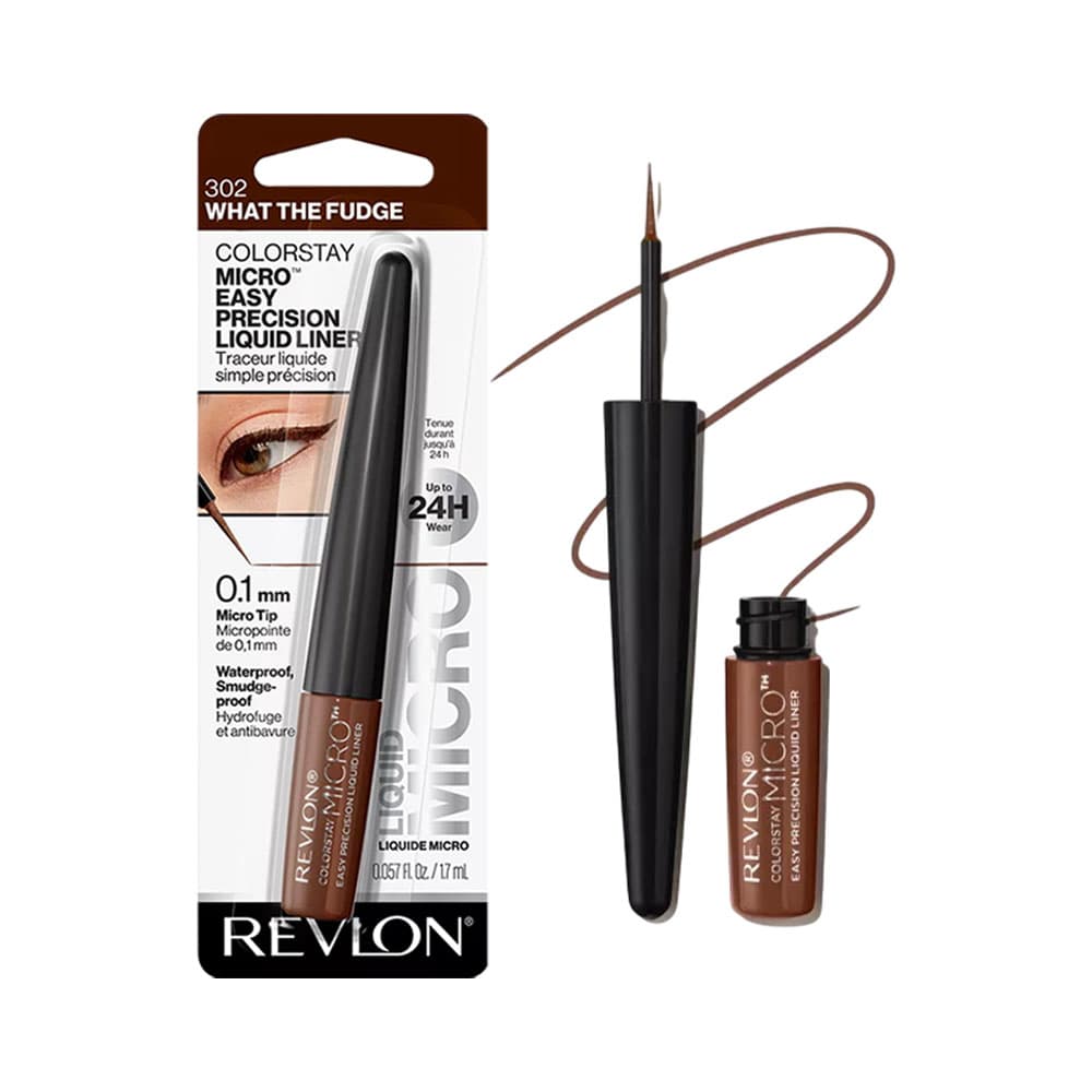Revlon Delineador de Ojos Colorstay Micro Easy Precision Liquid 302 What the Fudge 1,7 Ml