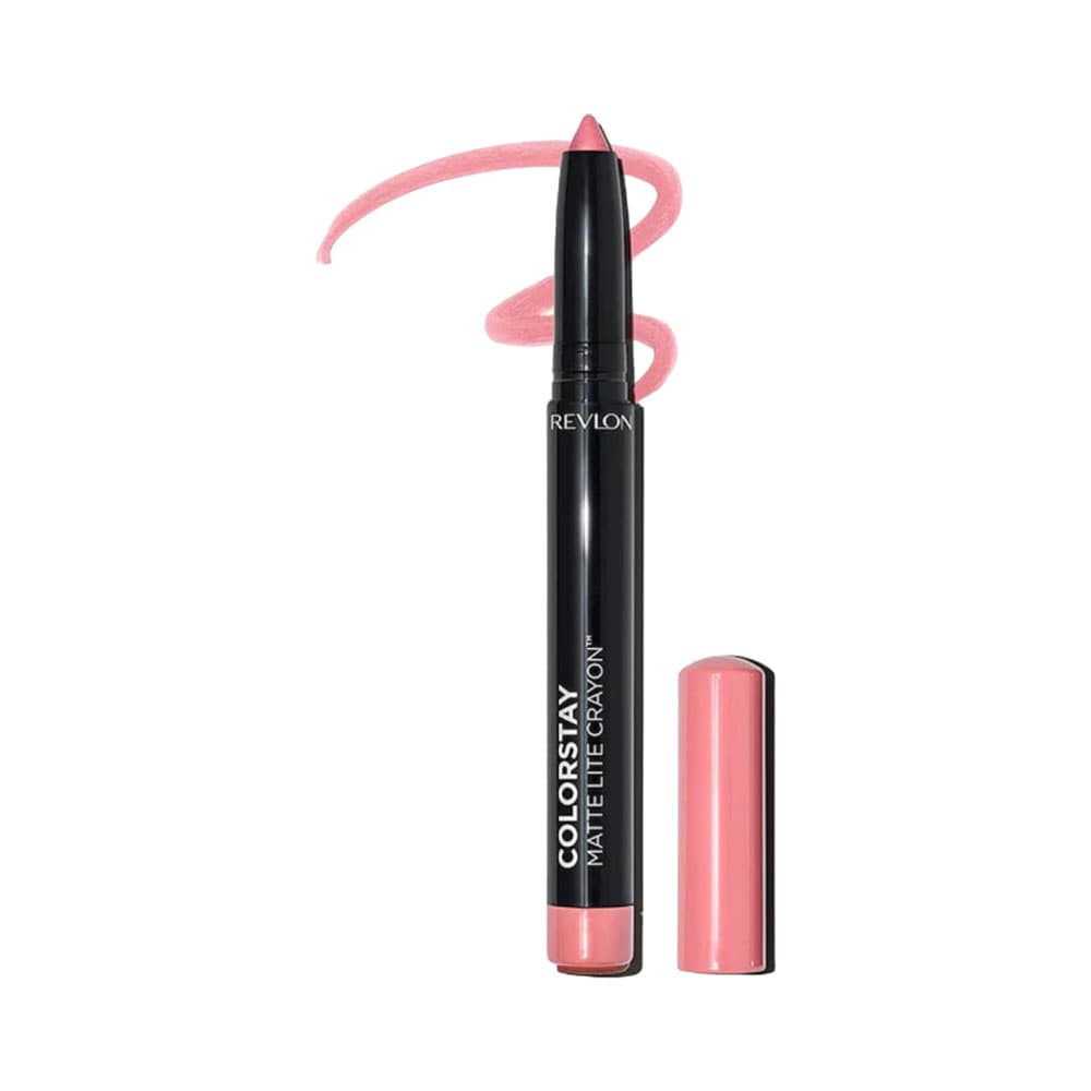 Revlon Lapiz Labial Colorstay Matte Lite Crayon 001 Tread Lightly 1,4 Gr
