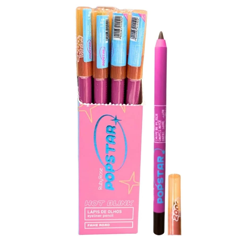 Ruby Rose Delineador Hb E2402-2 Popstar (Und) - Roma Shopping - Seu Destino Para Compras No Paraguai