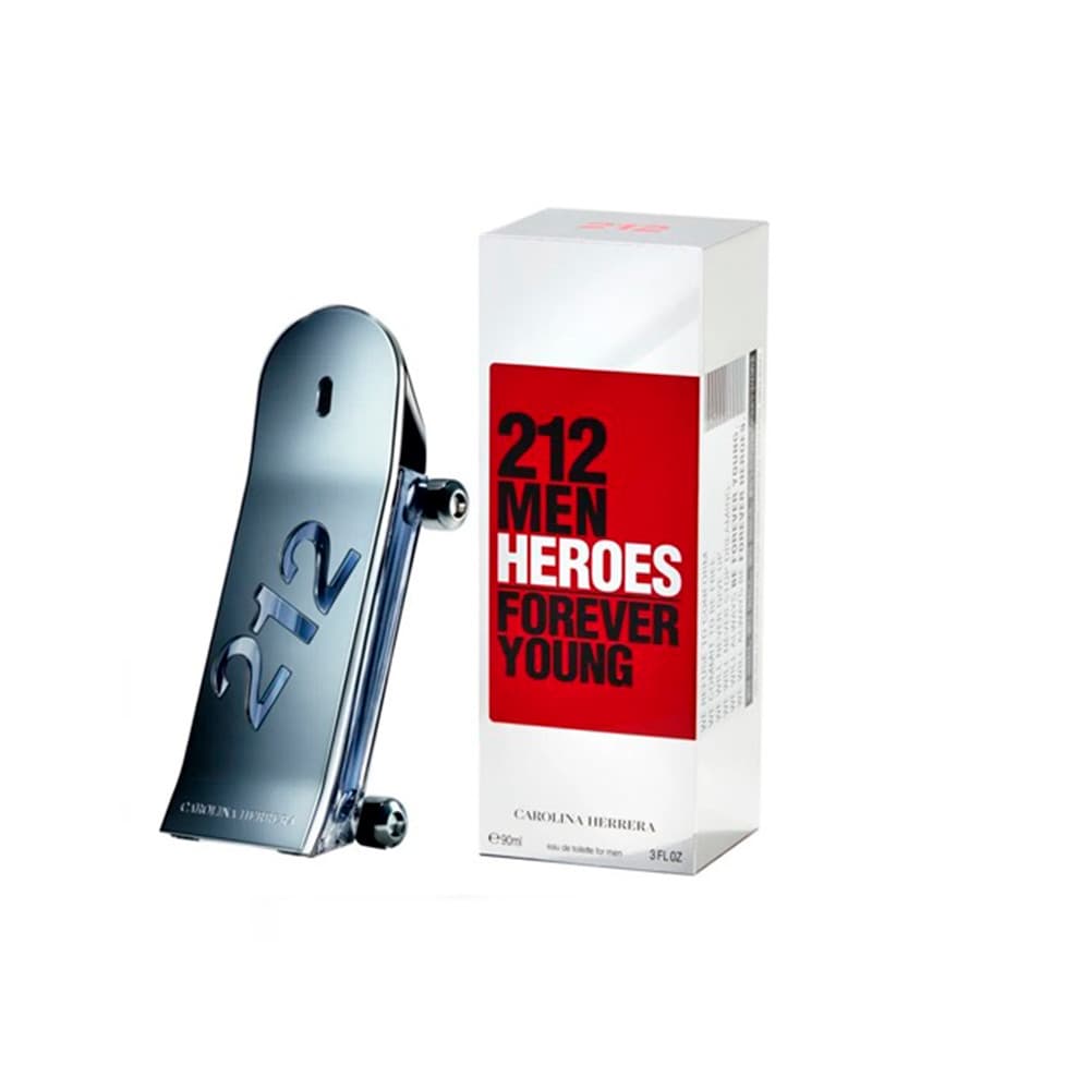 212 Heroes - 8411061972656 - Roma Shopping - Seu Destino Para Compras No Paraguai EDT 90ml