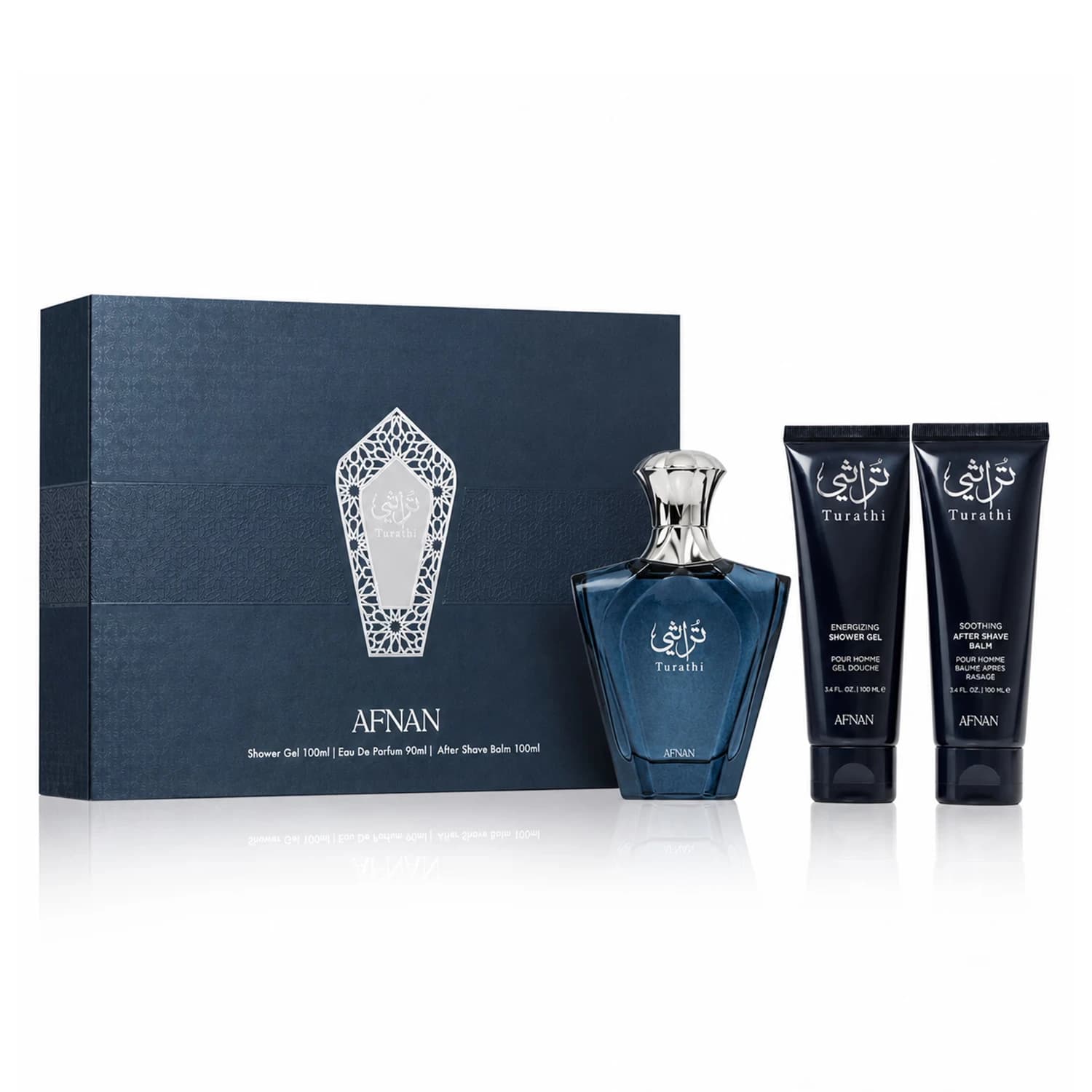 Afnan Kit Turathi Blue - 3 Unidades EDP 90ml