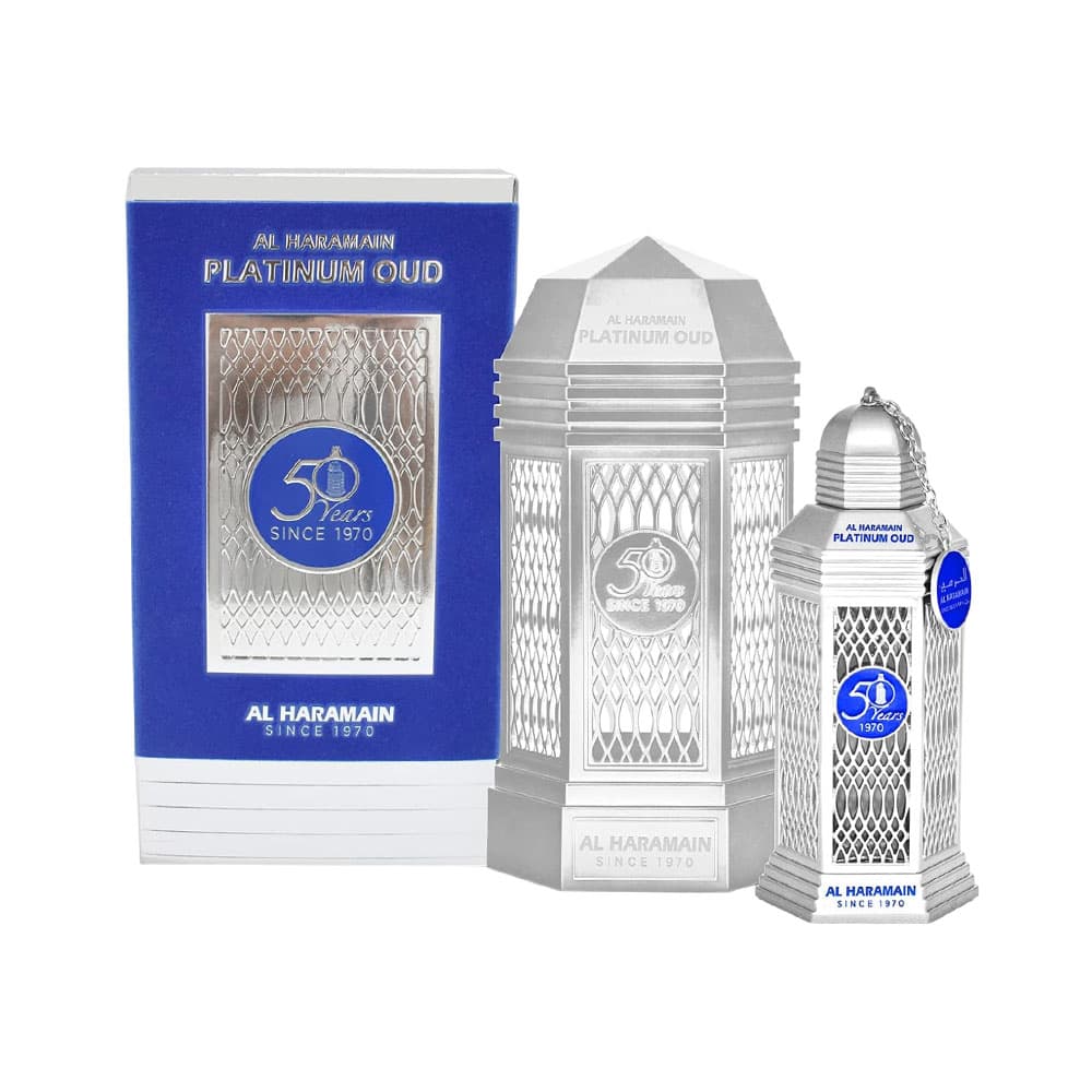 Al Haramain 50 Years Platinum Oud EDP 100ml