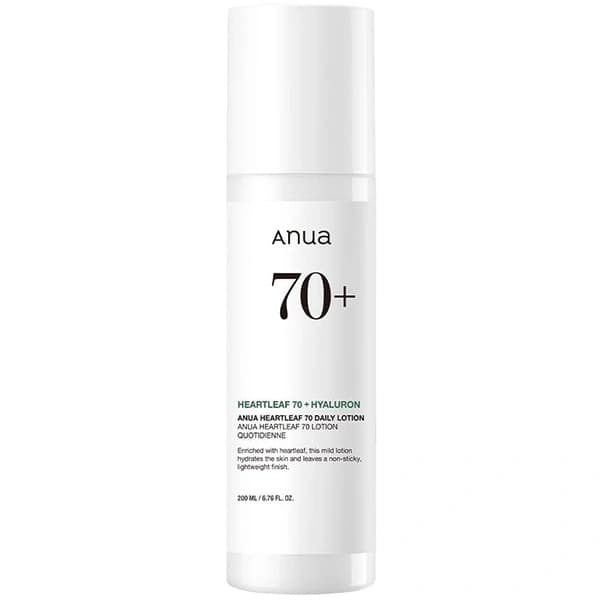 Anua Locao Facial Anua Heartleaf 70+ Hyaluron de 200ml