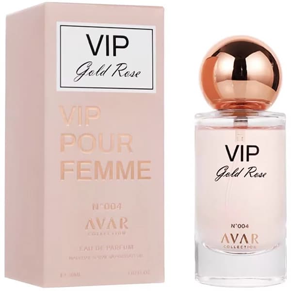 Avar Collection Vip Gold Rose N004 EDP 30ml