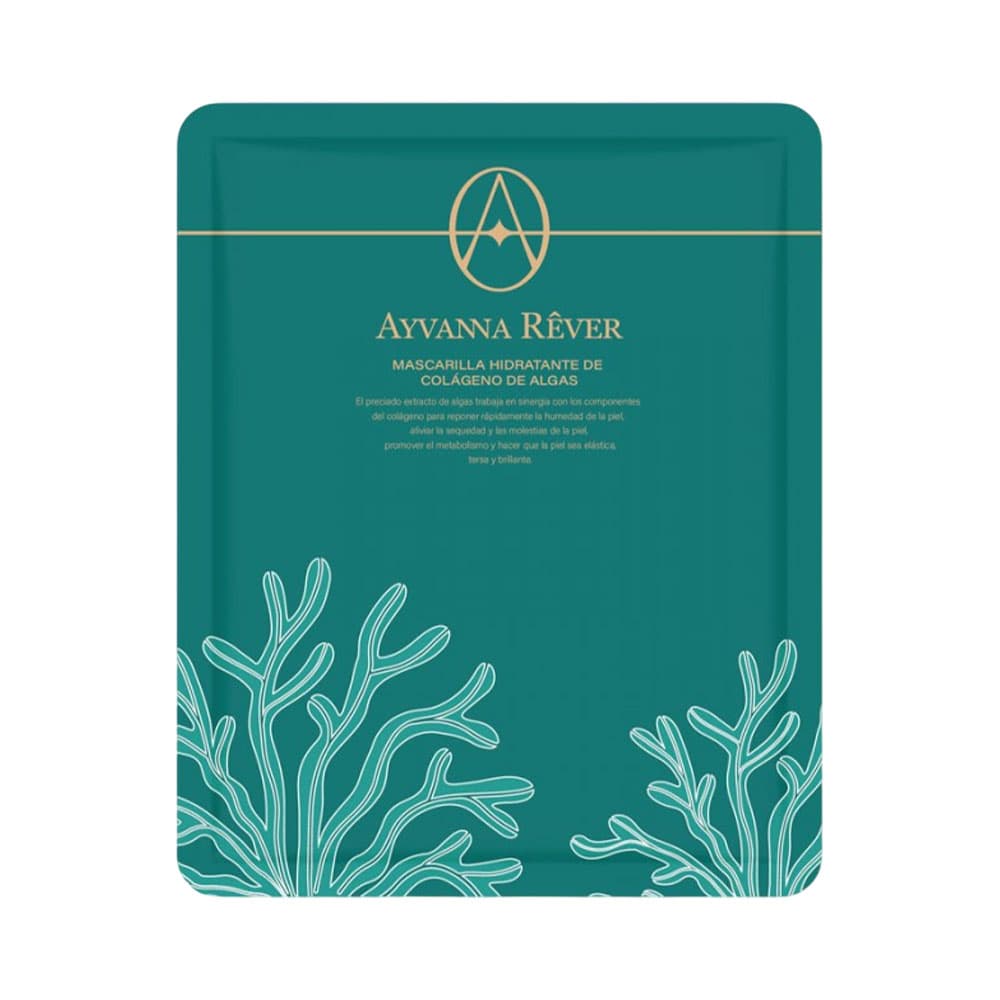 Ayvanna Mascarilla Facial Rever Hidratante de Colageno de Algas 22ml