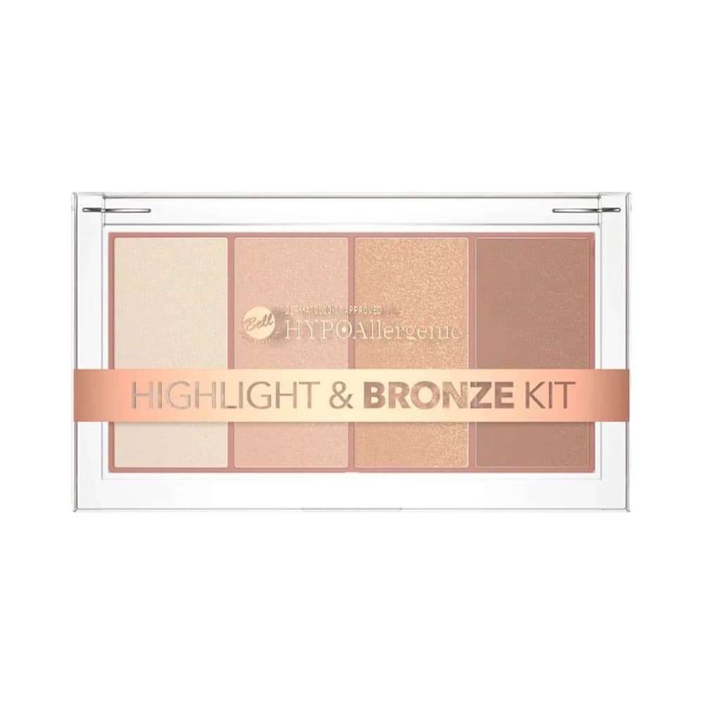 Bell Paleta Bell Hypoallergenic Highlight &Amp; Bronze Kit 01 20 Gr