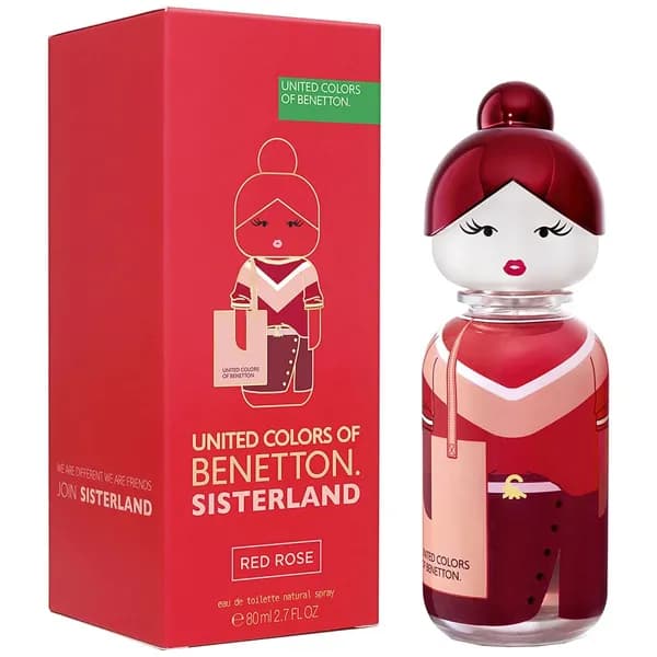 Benetton Benetton Sisterland Red Rose EDT 80ml