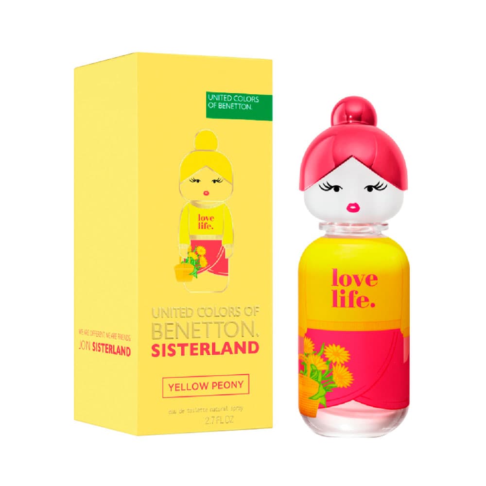 Benetton Benetton Sisterland Yellow Peony EDT 80ml