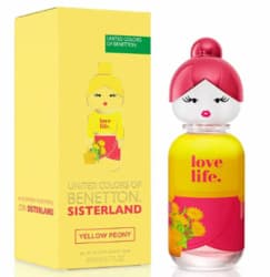 Benetton Sisterland Yellow Peony
