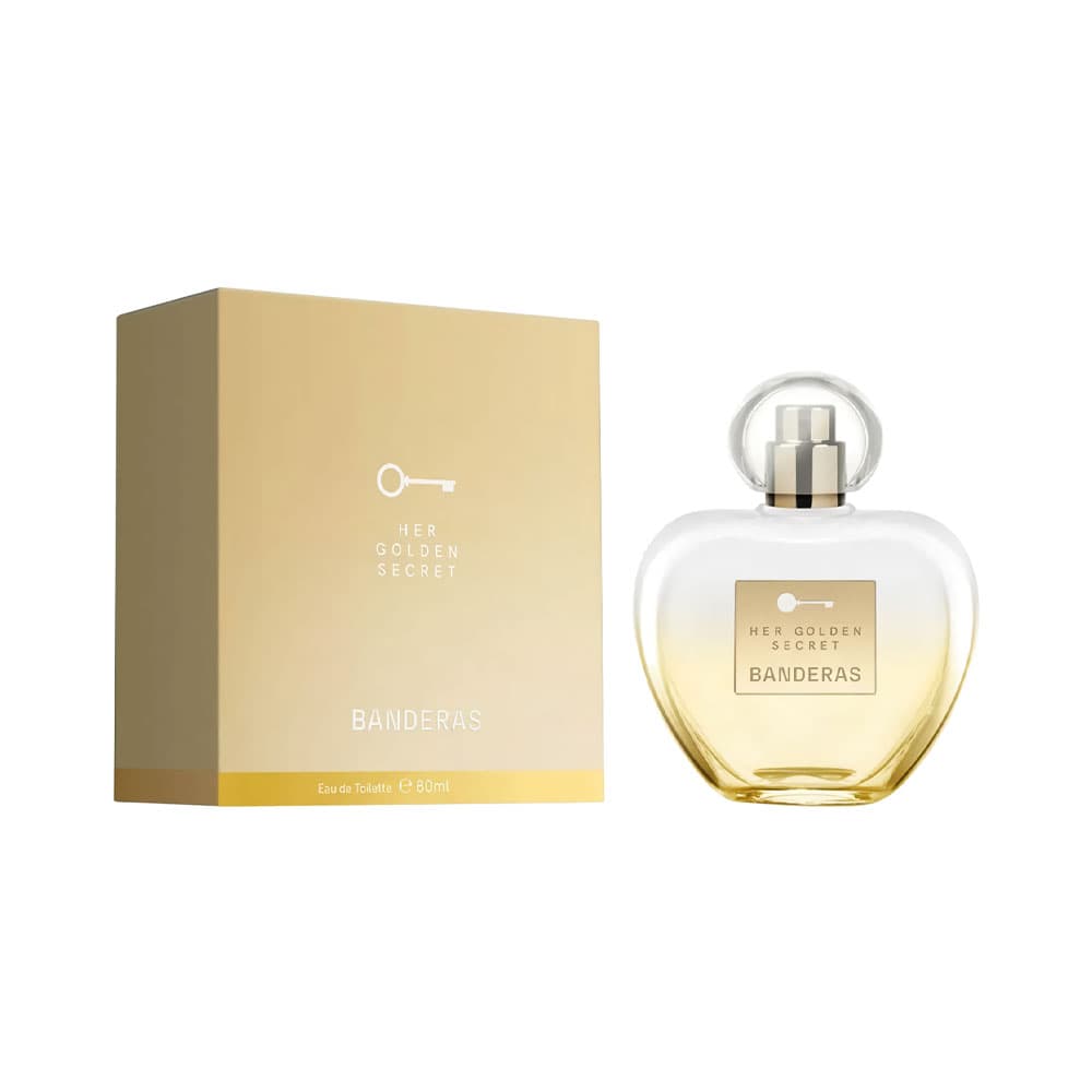 Burberry Banderas Her Golden Secret EDT 80ml