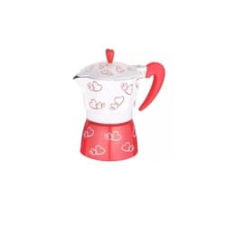 Cafetera Italiana Corazones - Decoracion Hogar 450ml