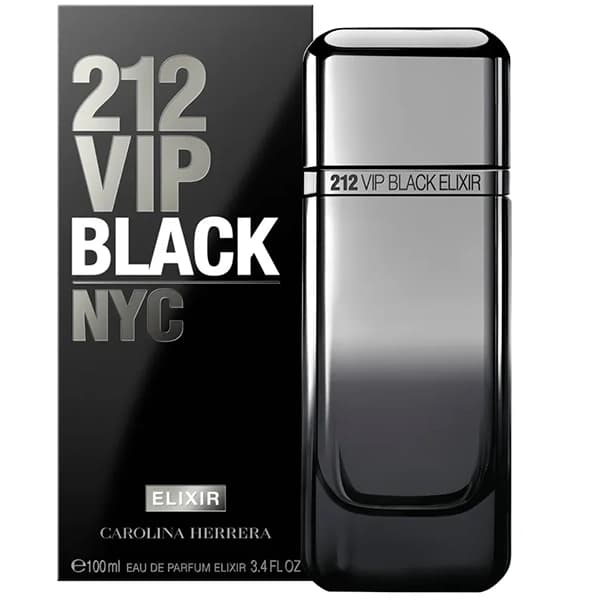 Carolina Herrera 212 Vip Black Nyc Elixir EDP 100ml