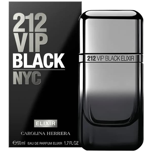 Carolina Herrera 212 Vip Black Nyc Elixir EDP 50ml