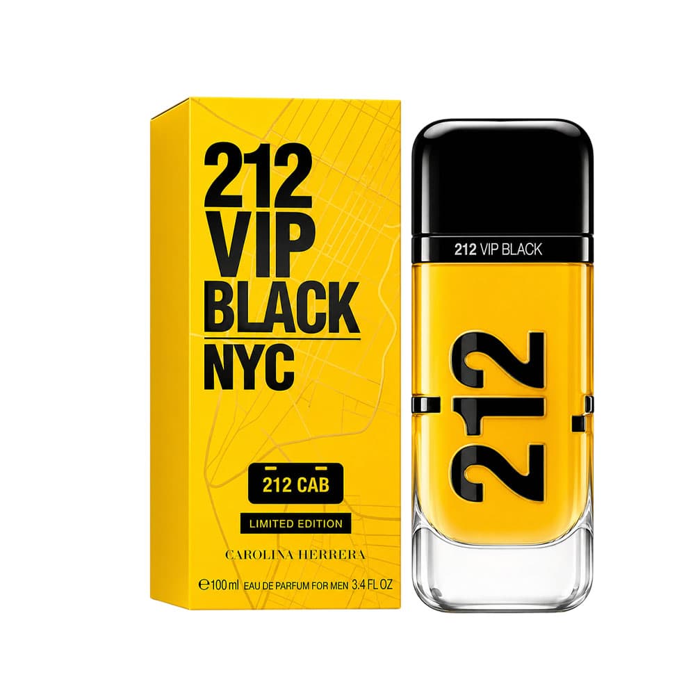Carolina Herrera 212 Vip Black Nyc le Cab EDP 100ml