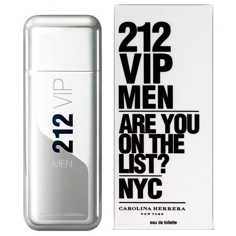 Carolina Herrera 212 Vip - Roma Shopping - Seu Destino Para Compras No Paraguai EDT 100ml