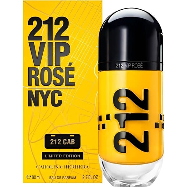 Carolina Herrera 212 Vip Rose Nyc Cab Limited Edition EDP 80ml