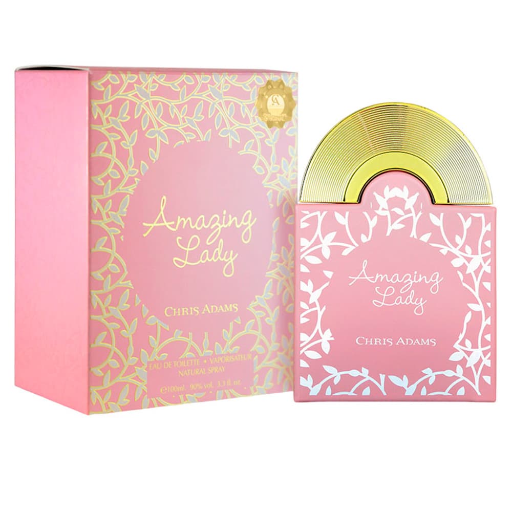 Chris Adams Amazing Lady - Roma Shopping - Seu Destino Para Compras No Paraguai EDT 100ml