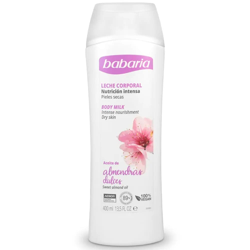 Creme Corporal Babaria Para Peles Secas Com Amendoa - Roma Shopping