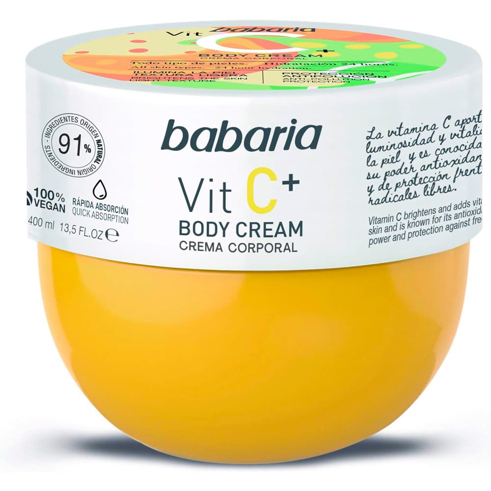 Creme Corporal Babaria Vitamina C+ - Roma Shopping